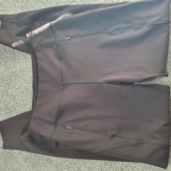 Athleta Ranier Mid Rise Joggers XS Tall Black - Picture 3 of 4